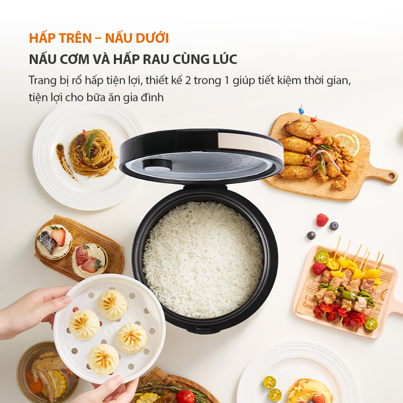 Nồi cơm điện 1.8L Gaabor RC-40M02A